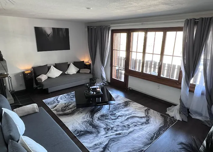 Apartmán Casa Ucliva - Charming Alpine Getaway In The Heart Of The Swiss Alps *